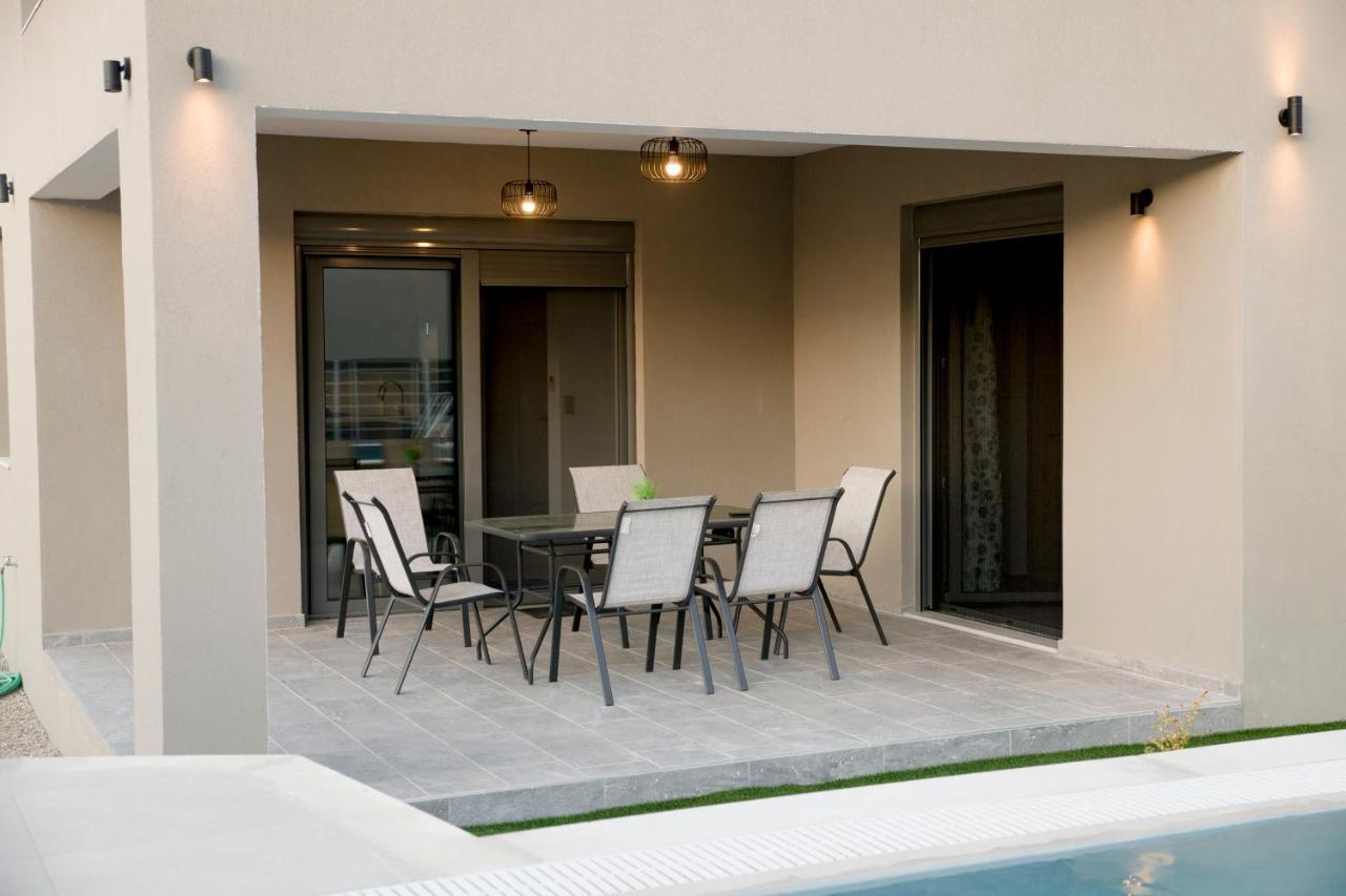Kamilari Paradise Luxury Villa Ngoại thất bức ảnh
